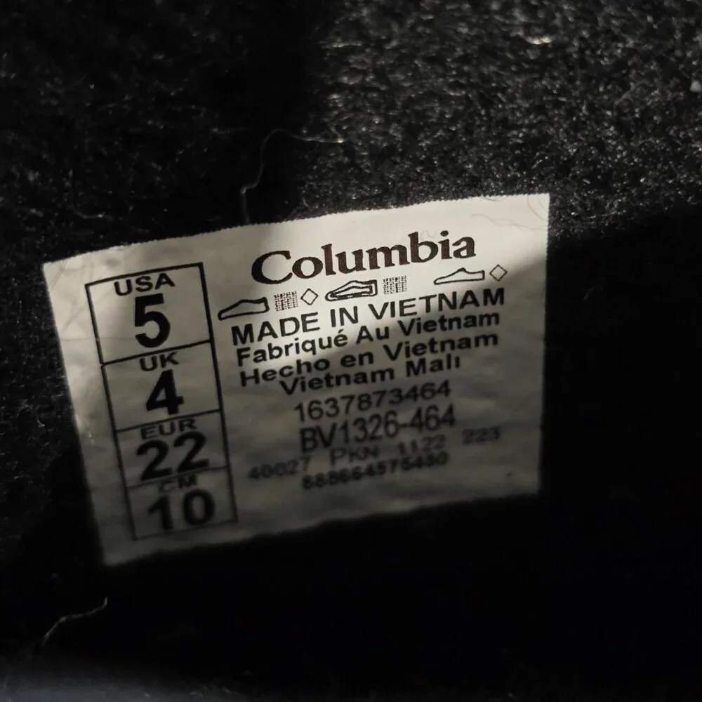NWT Columbia Powderbug™ Plus II Snow Boot Size 5
